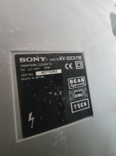 Besplatno Sony WEGA TV KV-32CS70E tv poklanjam